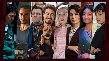 Montagem com diversos títulos da Netflix posicionados lado a lado sobre um fundo vermelho em que se lê "TUDUM"