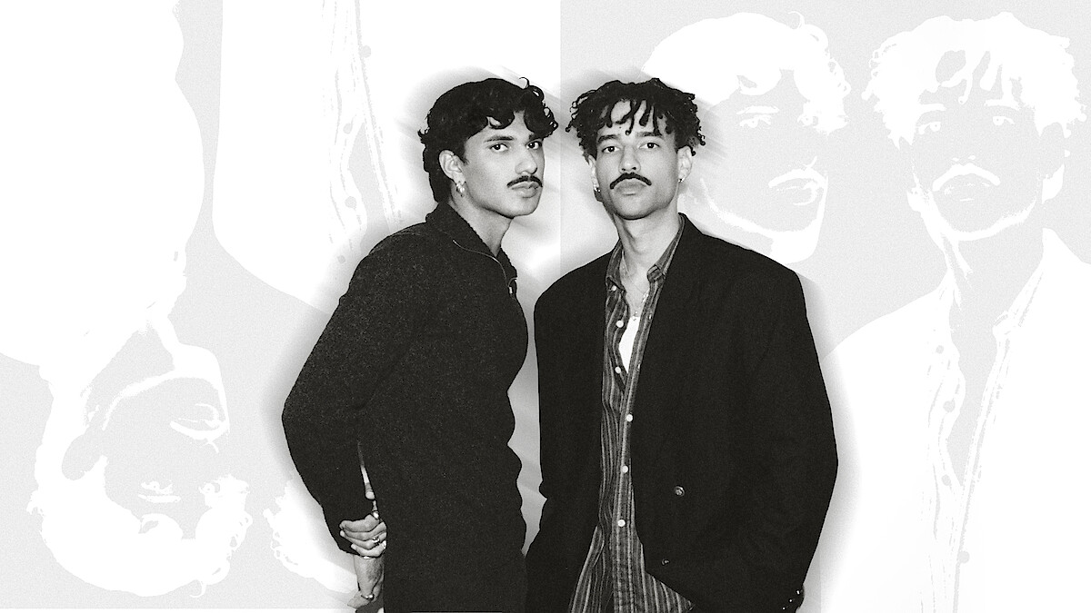 Dois homens aparecem lado a lado em uma fotomontagem