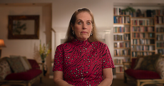 Woman facing the camera