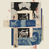 Collage of images from true crime documentaries 