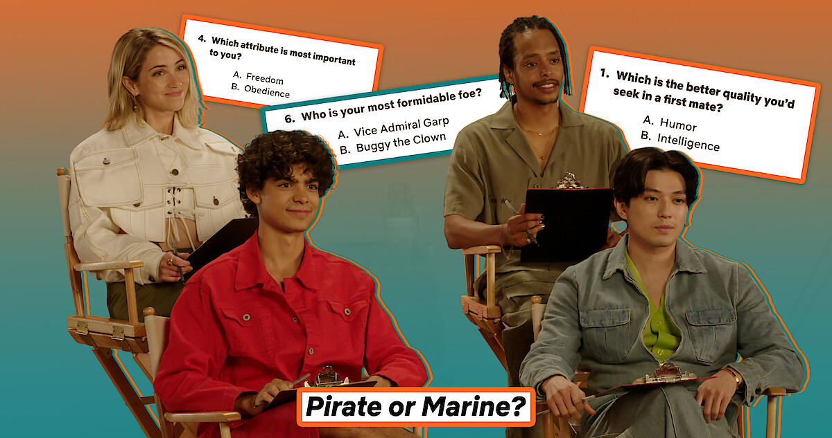 One Piece: Cast Takes the Pirate or Marine Quiz - Netflix Tudum