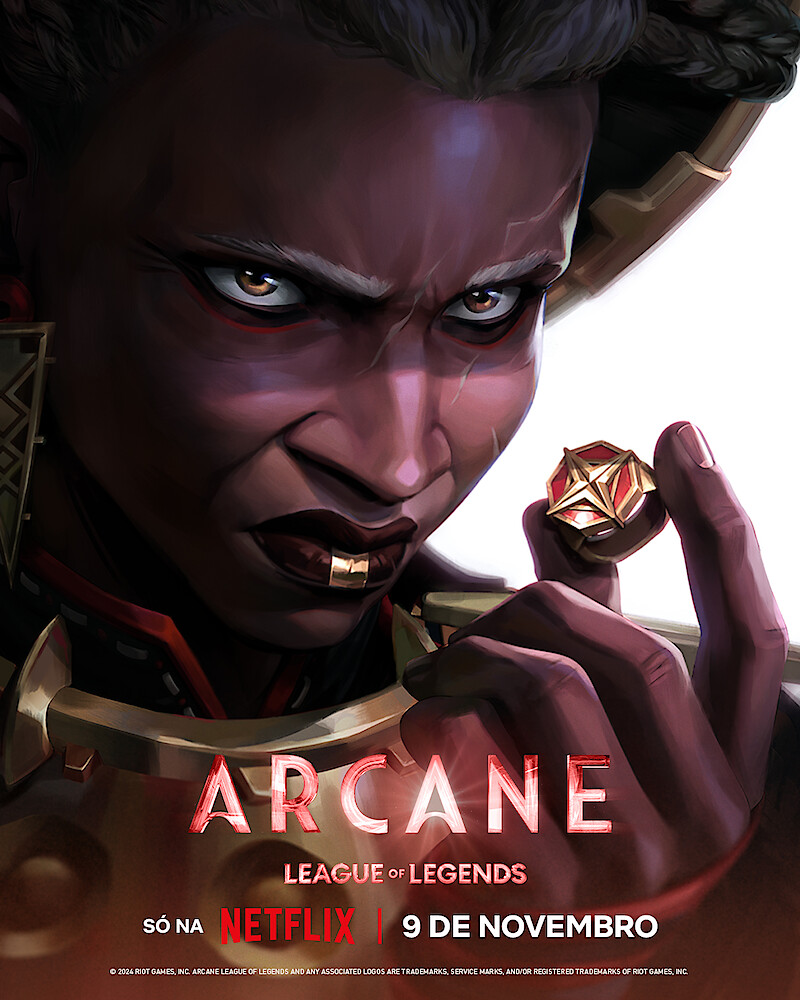 Pôsteres dos personagens da temporada 2 de ‘Arcane’