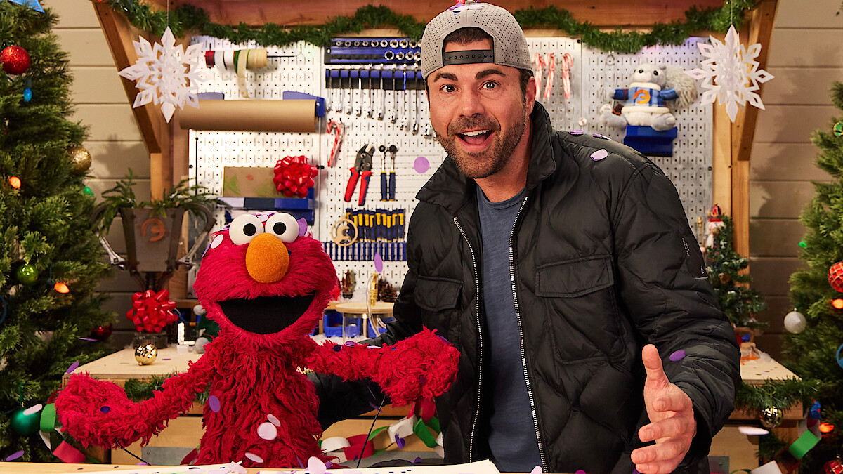Elmo and Mark Rober