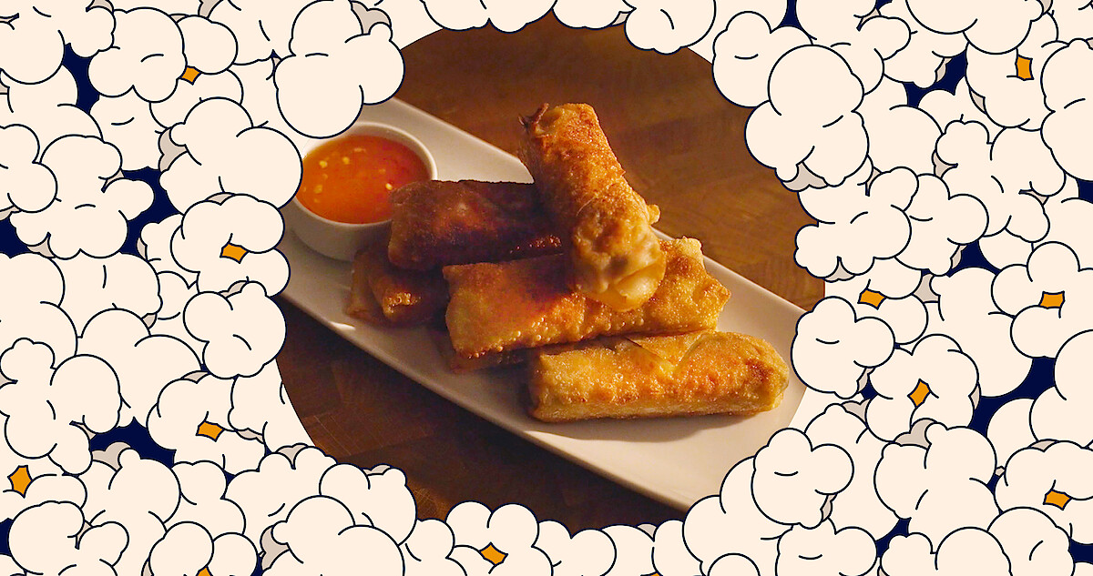 Veggie Spring Rolls | What To Eat While Watching 'Bling Empire'