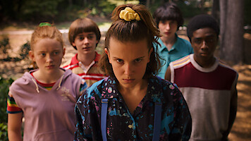 Millie Bobby Brown como Onze na temporada 3 de ‘Stranger Things’.