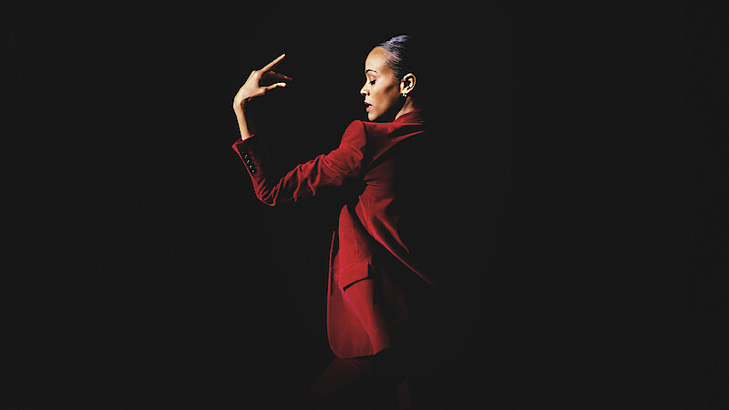 Zoe Saldaña as Rita in 'Emilia Pérez'.