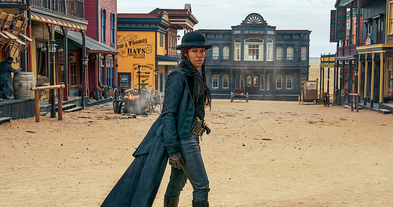 Why Flowing Fabrics Are Everywhere In The Harder They Fall