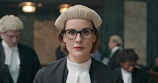 Michelle Dockery plays prosecutor Kate Woodcroft in Anatomy of a Scandal