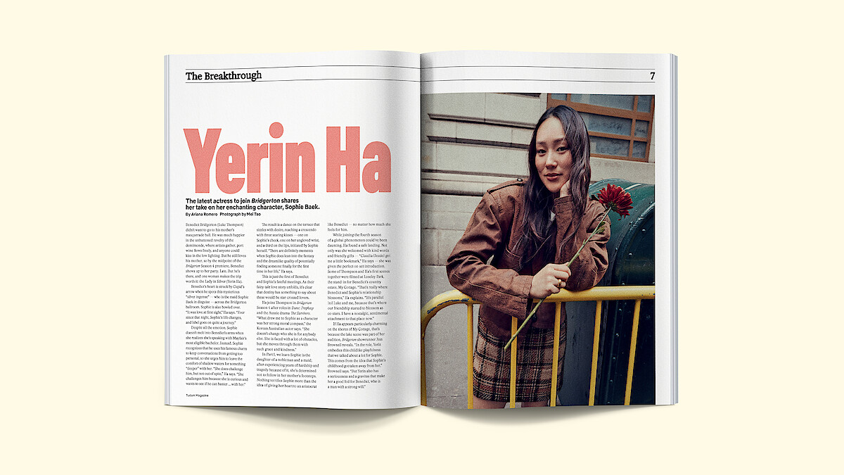 Yerin Ha Breatkthrough Spread