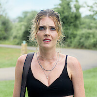 Meghann Fahy as Devon in 'Sirens'