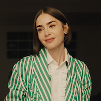 Lily Collins as Emily in 'Emily in Paris' Season 5