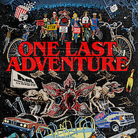 One Last Adventure illustrated poster.