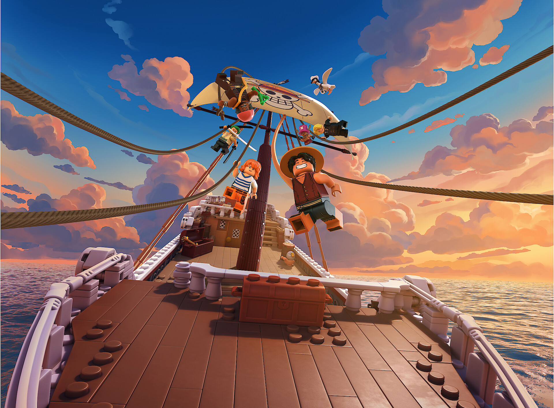 LEGO ONE PIECE key art