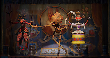 Guillermo del Toro's Pinocchio takes a bow