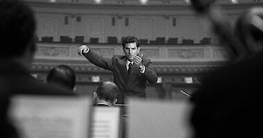 Bradley Cooper as Leonard Bernstein.