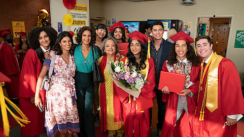 'Never Have I Ever' stars Lee Rodriguez, Richa Moorjani, Poorna Jagannathan, Ramona Young, Ranjita Chakravarty, Megan Suri, Maitreyi Ramakrishnan, Darren Barnet, Benjamin Norris, Jaren Lewison