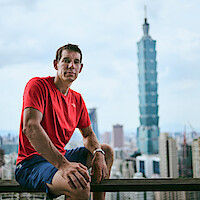 Alex Honnold in Taipei, Taiwan
