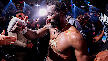 Terence Crawford after a fight.