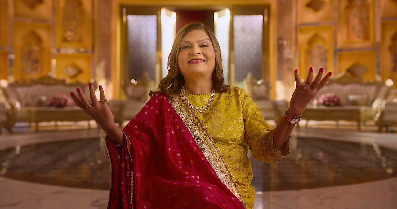 Sima Aunty in Indian Matchmaking.