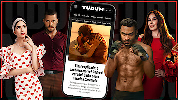 Montagem com títulos da Netflix