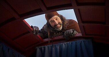 Tony Hale as Sirisco in ‘The Decameron’ Season 1.