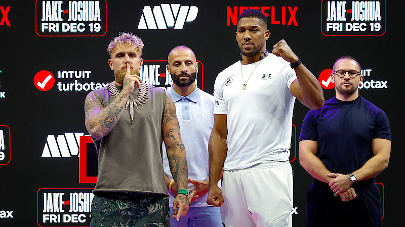 Jake Paul Vs Anthony Joshua Updated Fight Week Schedule And How to Watch on Netflix