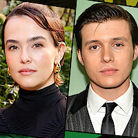 Zoey Deutch and Nick Robinson