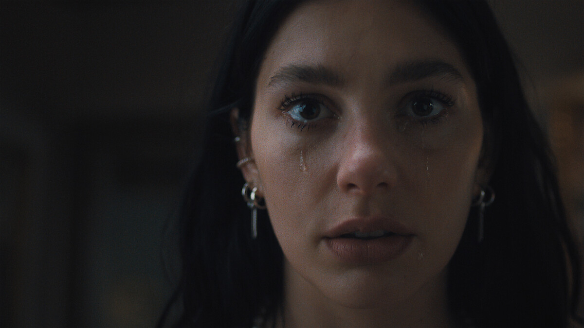 Something Very Bad Is Going to Happen. Camila Morrone as Rachel Harkin in Something Very Bad Is Going to Happen. Cr. Courtesy of Netflix © 2026