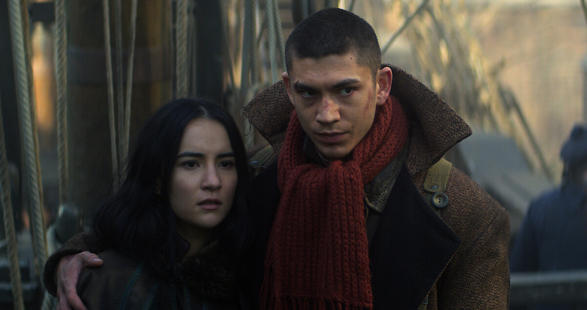 Alina and Mal in 'Shadow and Bone' Image