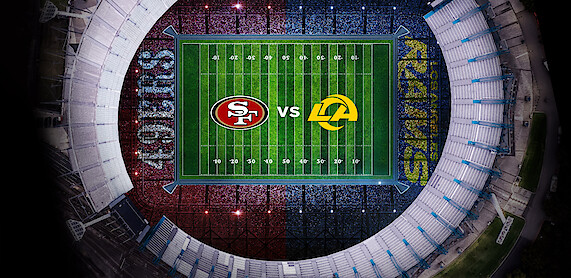 San Francisco 49rs vs. Los Angeles Rams Live on Netflix