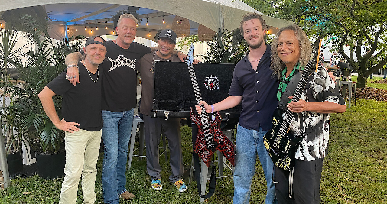 Watch ‘Stranger Things’ Star Joe Quinn Jam with Metallica at Lollapalooza 