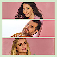 Jackie Tohn, Timothy Simons, and Justine Lupe