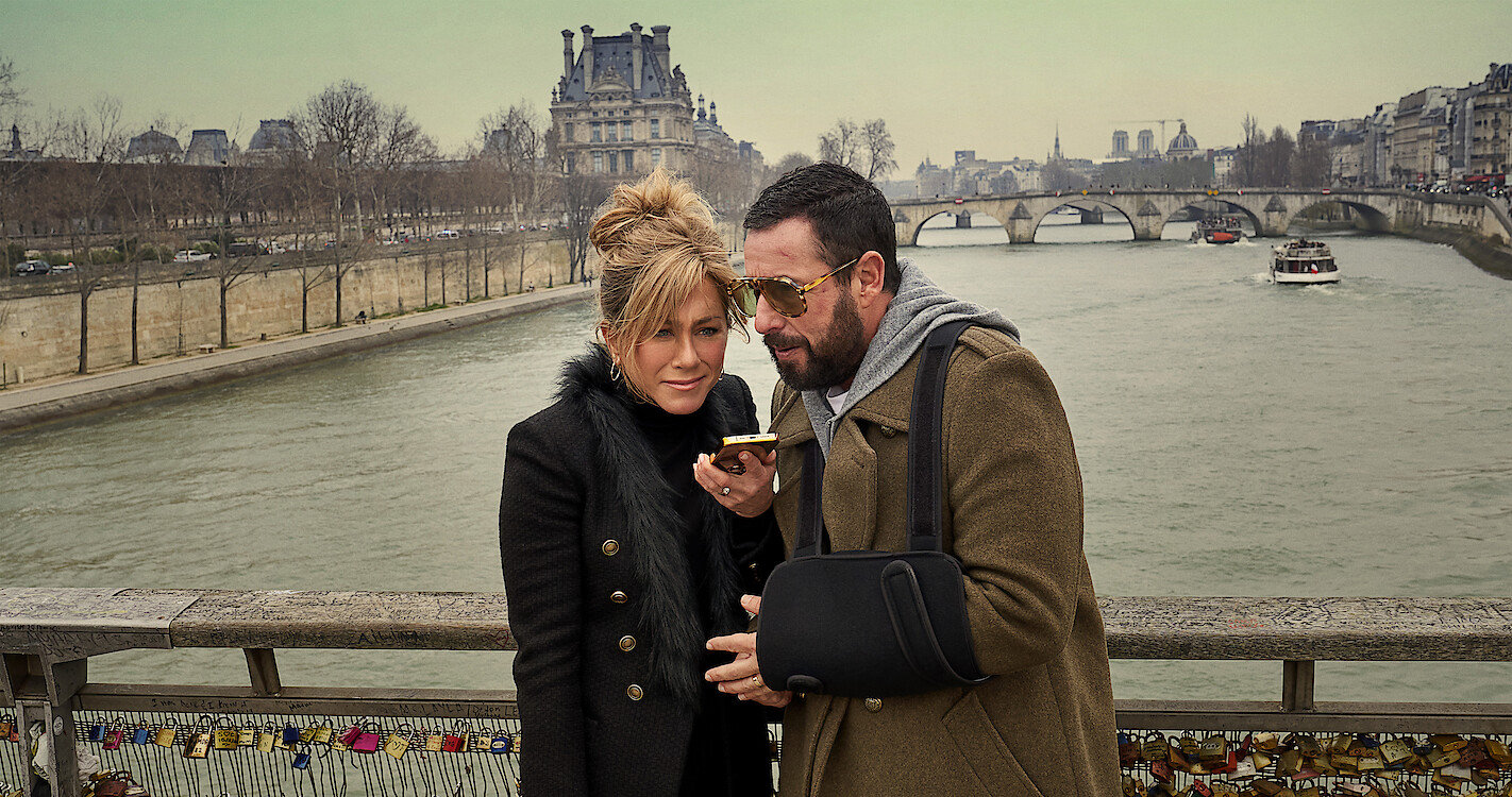 Adam Sandler and Jennifer Aniston 