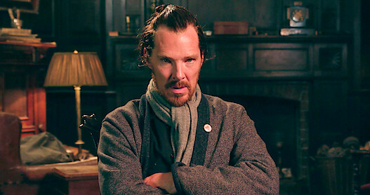 Card image: Benedict is a million miles away from Phil.