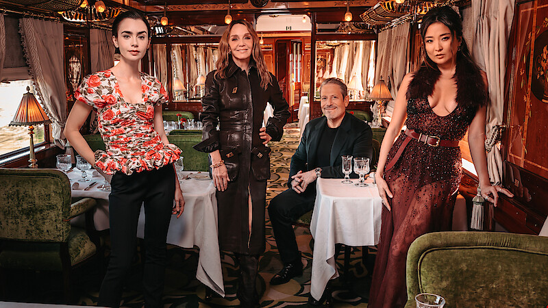 What Is the Emily in Paris Train? Explaining the Orient Express Venice Event  - Netflix Tudum