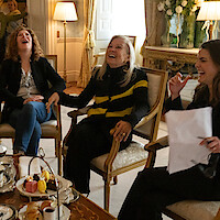 Showrunner/Executive Producer Debora Cahn, Executive Producer Janice Williams, Ambassador Jane D. Hartley, Keri Russell