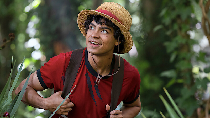 One Piece. Iñaki Godoy as Monkey D. Luffy in season 2 of One Piece. Cr. Casey Crafford/Netflix © 2025