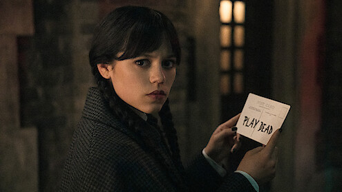 Jenna Ortega as Wednesday Addams in 'Wednesday' Season 2.