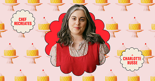 Claire Saffitz Re-creates a Charlotte Russe Worthy of ‘Bridgerton’ 