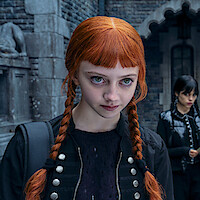 Evie Templeton and Agnes deMille (in character)