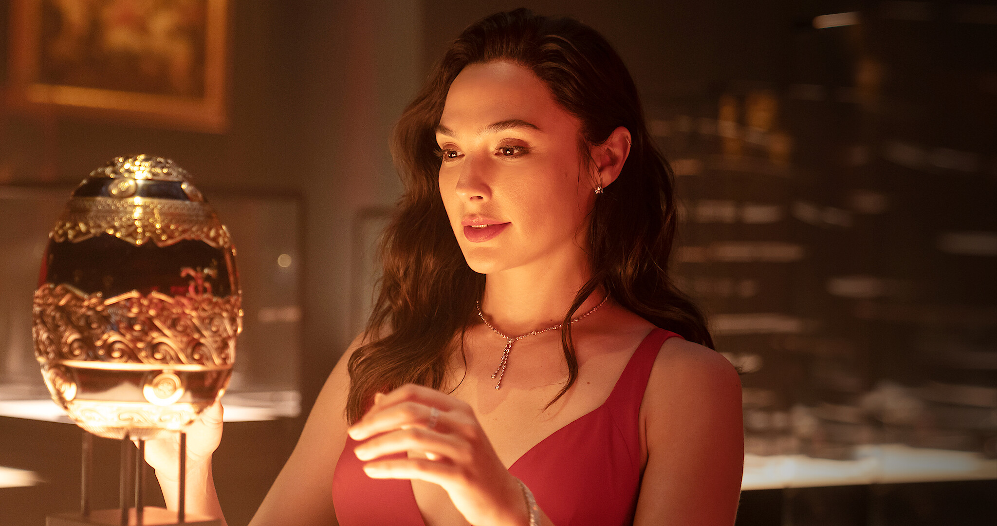 let it rip — GAL GADOT and DWAYNE JOHNSON in RED NOTICE (2021)