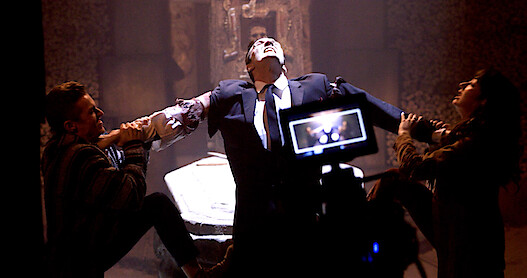 See The Making Of Footage vs. Final Scenes in 'Day Shift'