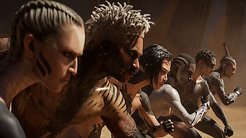 Racers line up together in 'Love Death + Robots' Volume 4