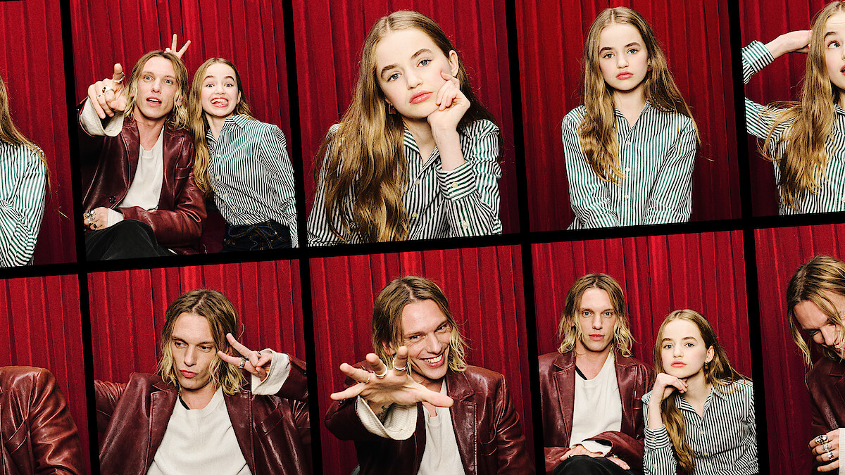 Jamie Campbell Bower & Nell Fisher 