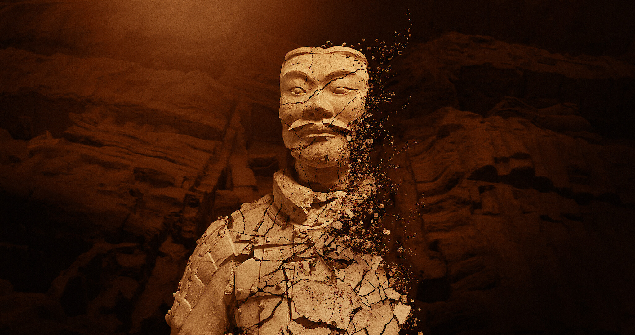 Mysteries of the Terracotta Warriors Title Art