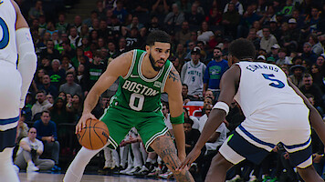 Jayson Tatum during a game.