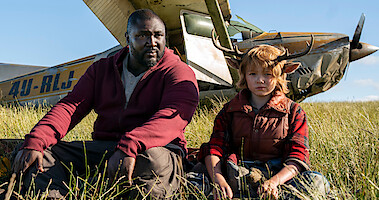 Nonso Anozie as Tommy Jepperd and Christian Convery as Gus