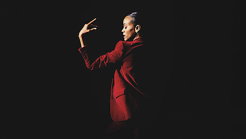 Zoe Saldaña as Rita in 'Emilia Pérez'.