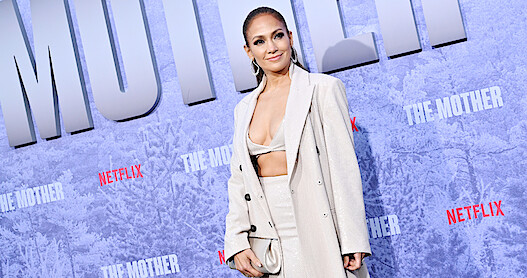 The cast of The Mother joined Jennifer Lopez on the red carpet at the film's premiere ahead of its May 12 release on Netflix.