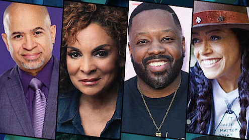 Daryll M. Bell, Jasmine Guy, Kadeem Hardison, and Cree Summer